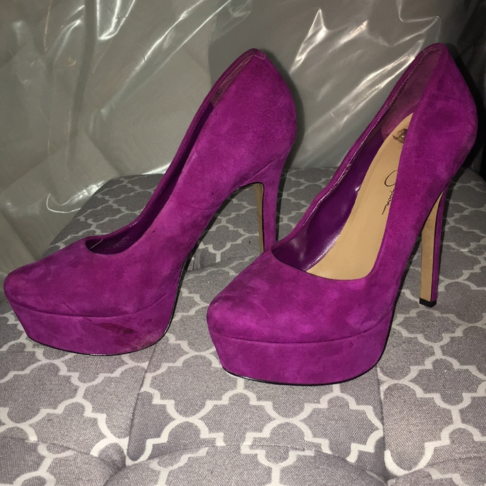 Jessica Simpson ~ Platform Heeled Pumps